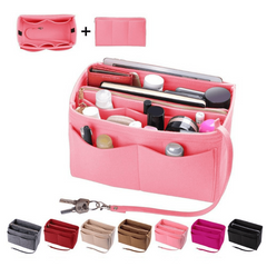 Felt Makeup Bag Handbag Inner Tank Bag Mommy Travel Cosmetics Storage