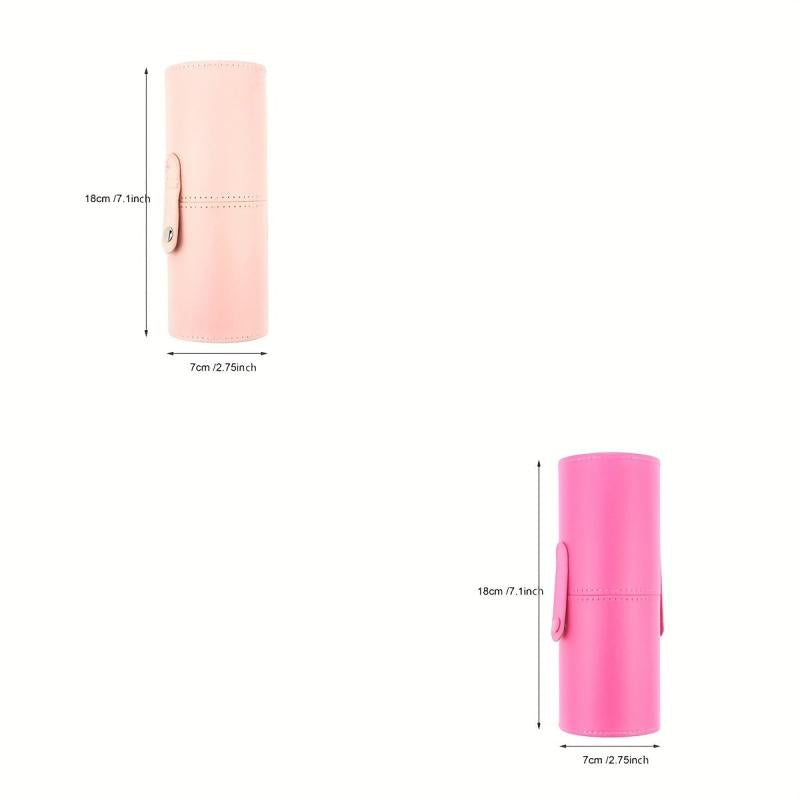 Makeup Brush Holder Organizer Pencil Pen Holder Cup with Lid Dustproof