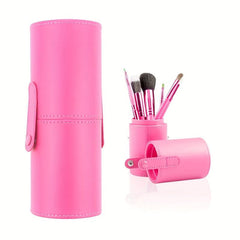 Makeup Brush Holder Organizer Pencil Pen Holder Cup with Lid Dustproof
