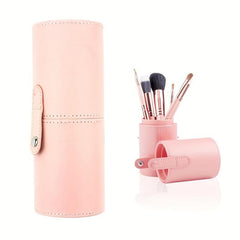 Makeup Brush Holder Organizer Pencil Pen Holder Cup with Lid Dustproof