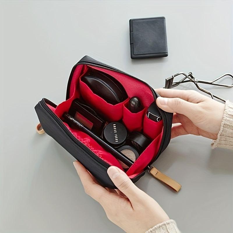 Portable Waterproof Makeup Bag for Purse - Small Cosmetic Pouch