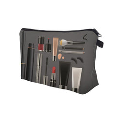 Mini Cosmetic Print Makeup Bag for Women Traveling