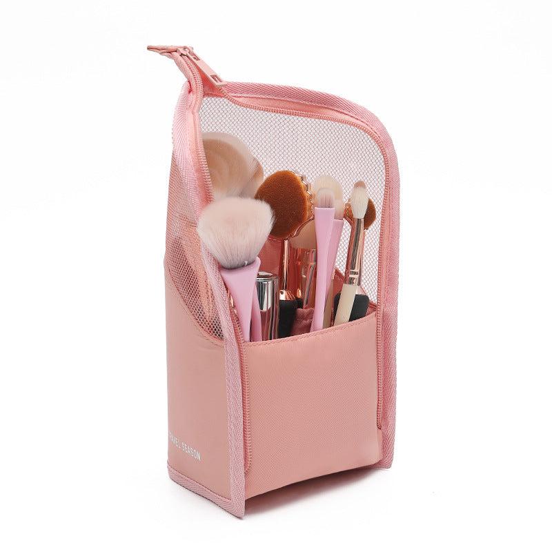 Large Waterproof Cosmetic Bag Portable Makeup Brush Organizer