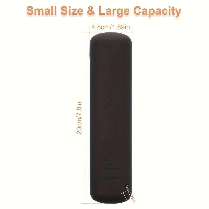Silicone Makeup Brush Travel Case Portable Cosmetic Bag