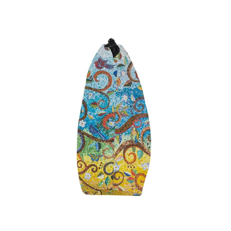 Tree Pattern Waterproof Zipper Makeup Bag Toiletry Bag Women Gift