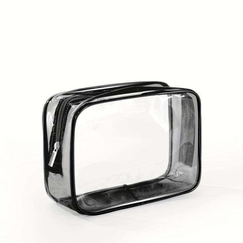 4pcs Transparent Cosmetic Bags Travel Toiletry Bag Waterproof Makeup Bag