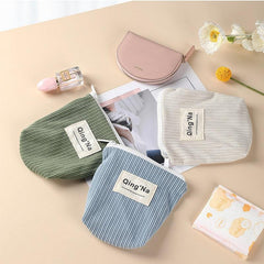 Small Makeup Bag Cosmetic Zipper Pouch Purse Travel Coin Pouch