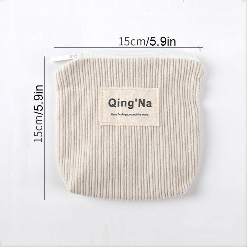Small Makeup Bag Cosmetic Zipper Pouch Purse Travel Coin Pouch