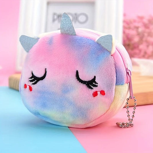 Cartoon Lipstick Storage Bag Coin Purse Wallet Bags for Girls