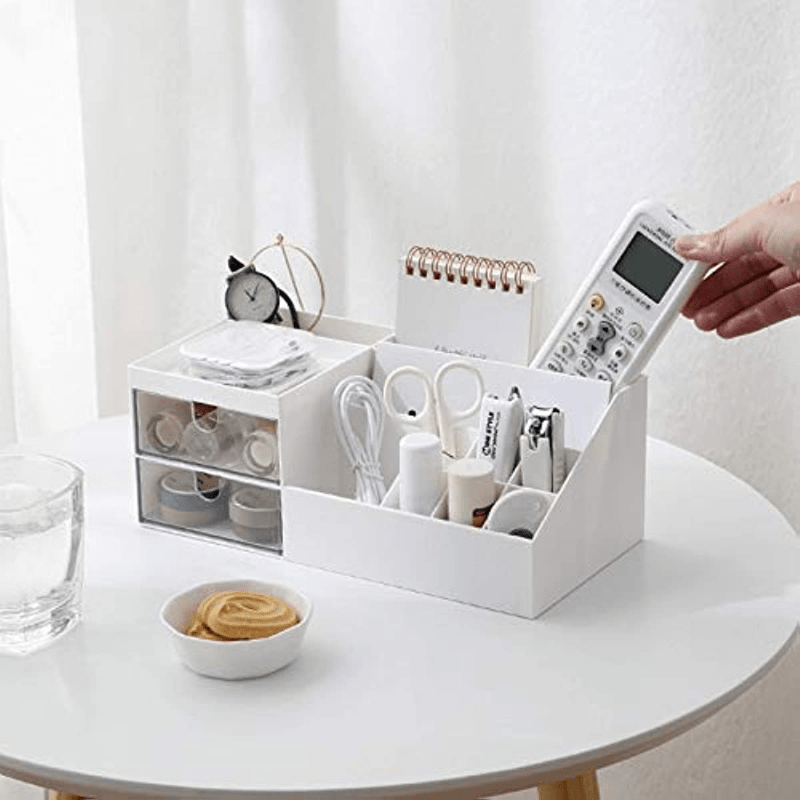 Compact Makeup Organizer for Cosmetics and Toiletries
