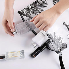 Frosted Makeup Bag Toiletry Travel Bags Waterproof Zipper Roomy Cosmetic Bag