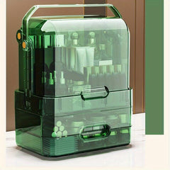 Large Capacity Makeup Organizer with Lid Drawers