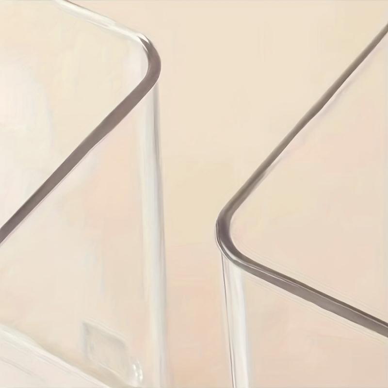 Clear Plastic Stackable Makeup Organizer Storage Case for Vanity Cosmetics