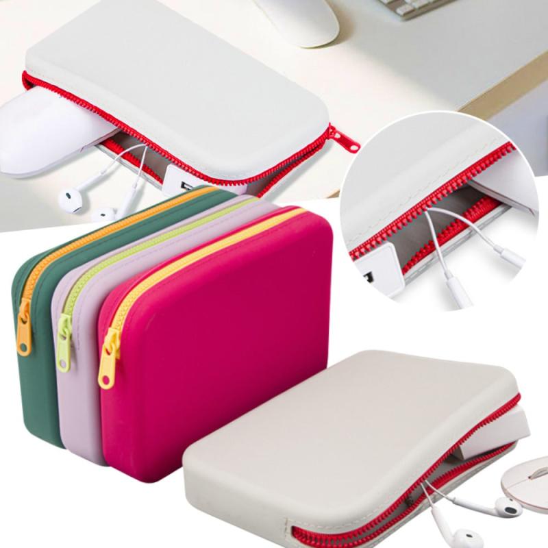 Large Capacity Waterproof Makeup Organizer Silicone Cosmetic Storage Bag