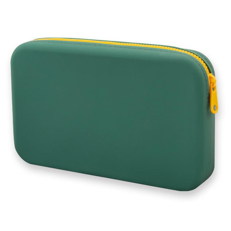 Large Capacity Waterproof Makeup Organizer Silicone Cosmetic Storage Bag