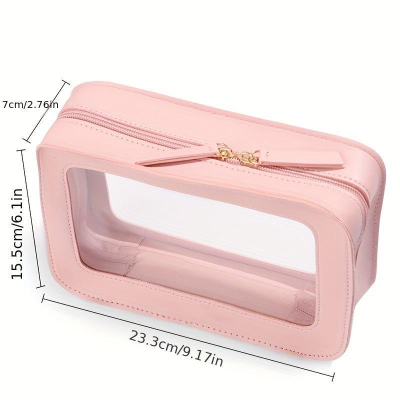 Waterproof Wash Bag Portable & Transparent Large Capacity Toiletry Bag