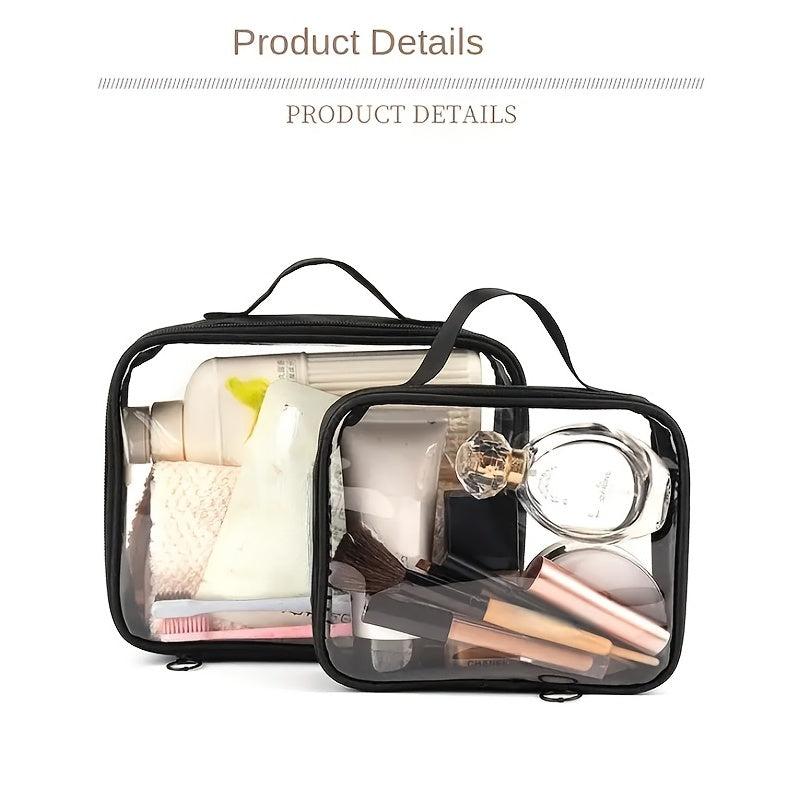 Clear Makeup Bag Cosmetic Storage Large Capacity Waterproof Wash Bag