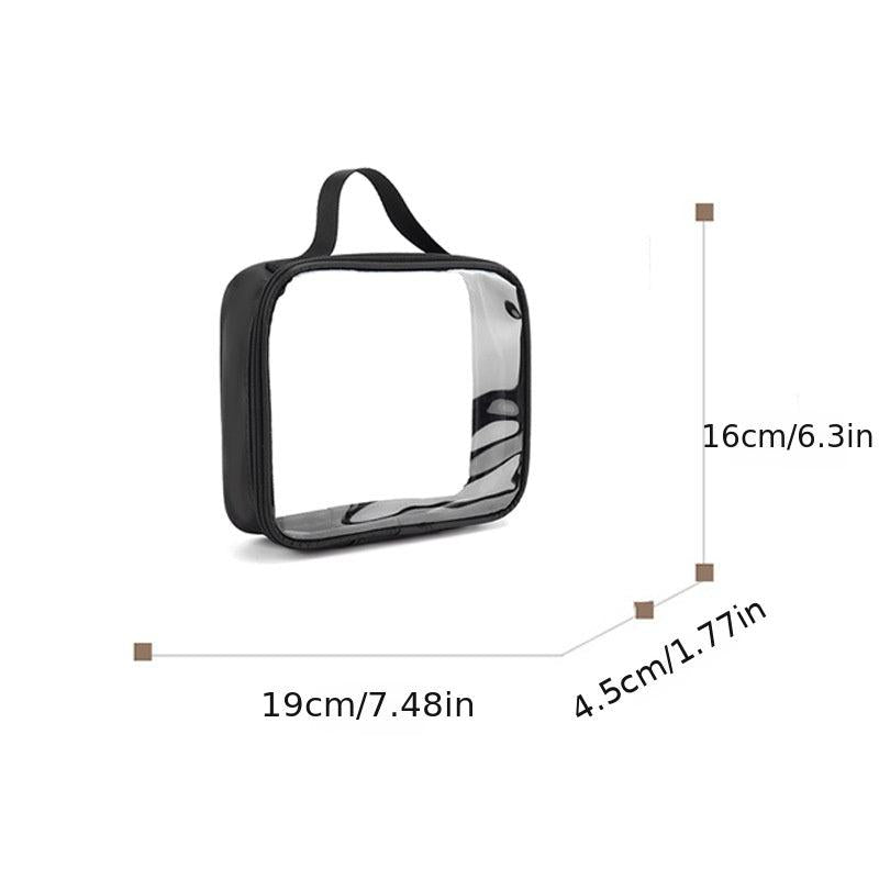 Clear Makeup Bag Cosmetic Storage Large Capacity Waterproof Wash Bag