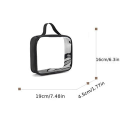 Clear Makeup Bag Cosmetic Storage Large Capacity Waterproof Wash Bag