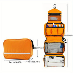 Large Toiletry Bag for Traveling with 4 Compartments