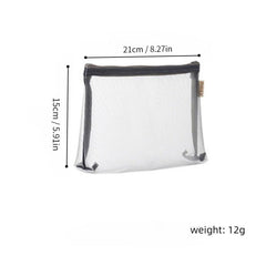 Portable Mini Makeup Bag Pouch Mesh Cosmetic Bag