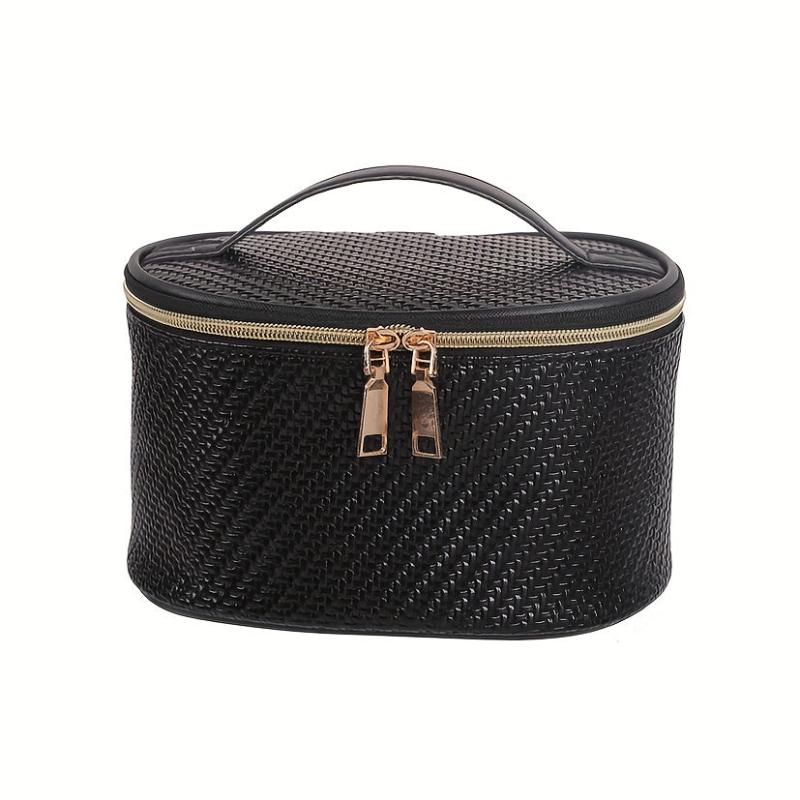 Portable Large Capacity Makeup Bag Organizer with Handle
