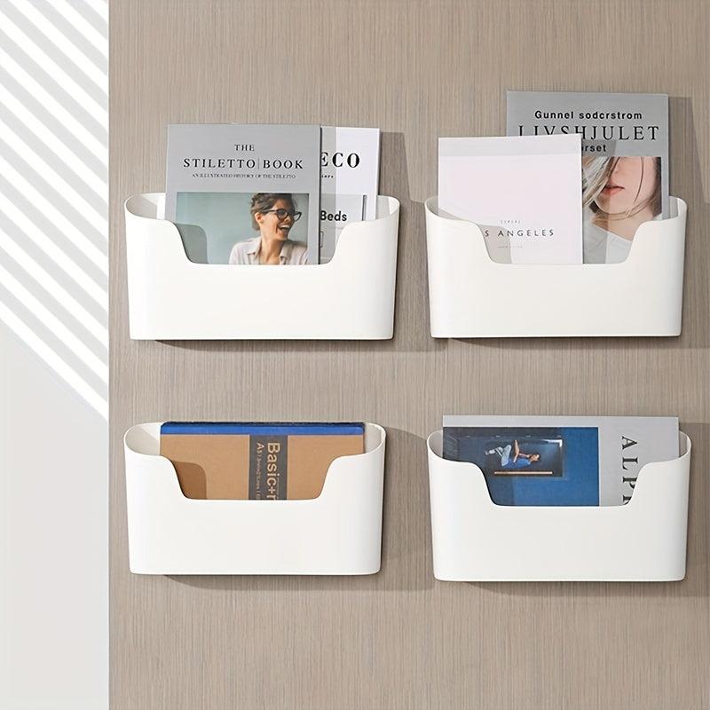 Adhesive Bathroom Storage Rack Wall Mounted Holder