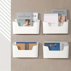 Adhesive Bathroom Storage Rack Wall Mounted Holder