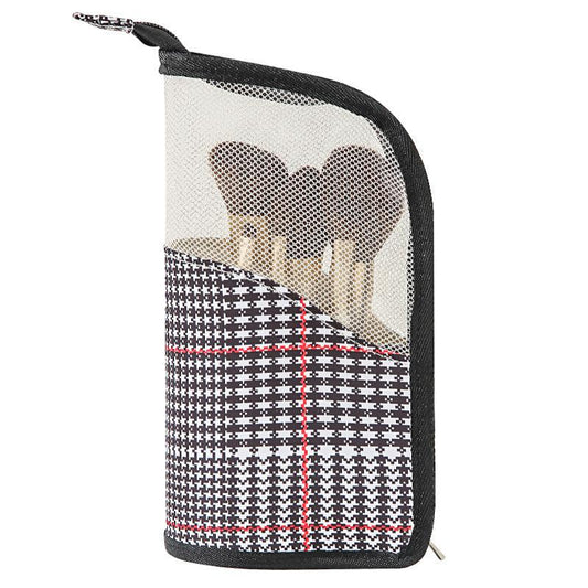 Makeup Brush Organizer Bag Travel Makeup Brushes Holder Stand up Makeup Cup