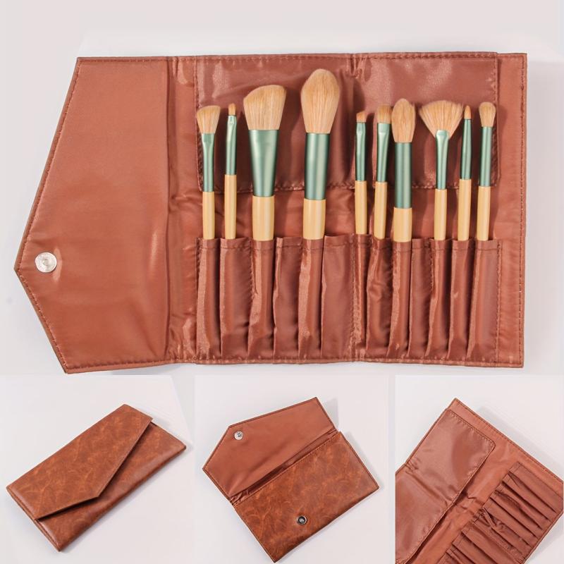 Makeup Brush Rolling Case Organizer Travel Portable Bag