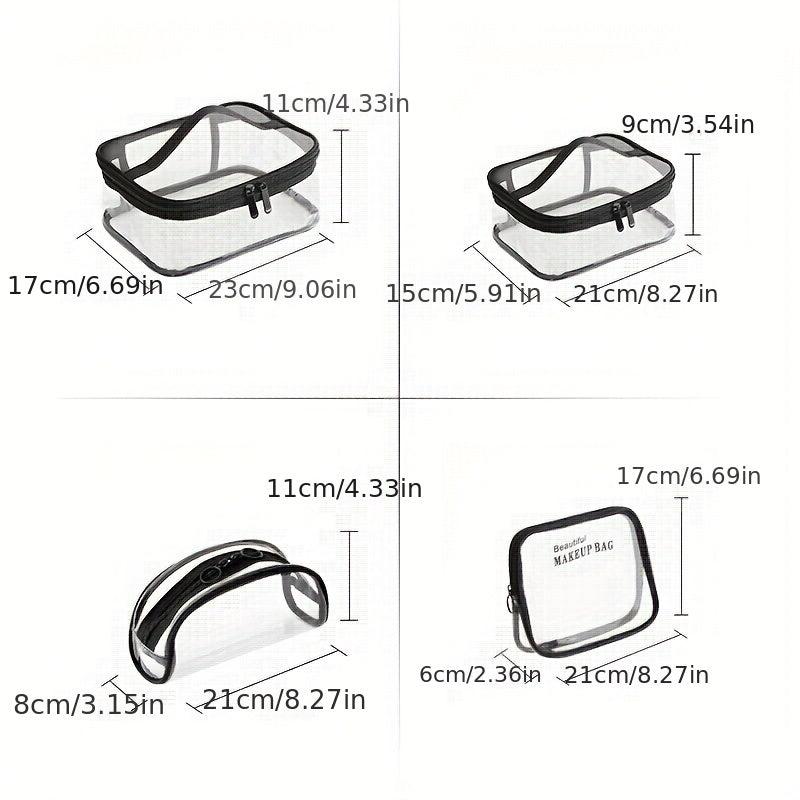 Travel Toiletry Bag Waterproof Zip Carry On Organizer