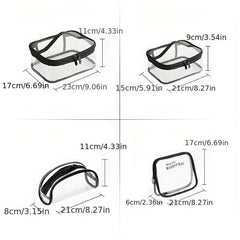 Travel Toiletry Bag Waterproof Zip Carry On Organizer