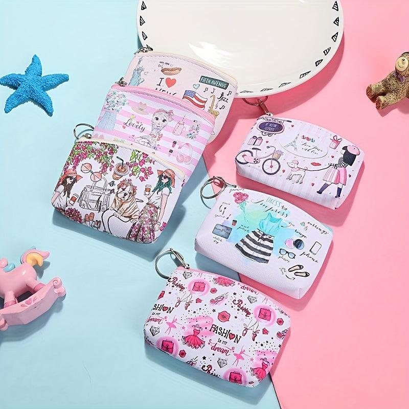 PU Coin Purse Sanitary Napkin Storage Bag Holder Pouch