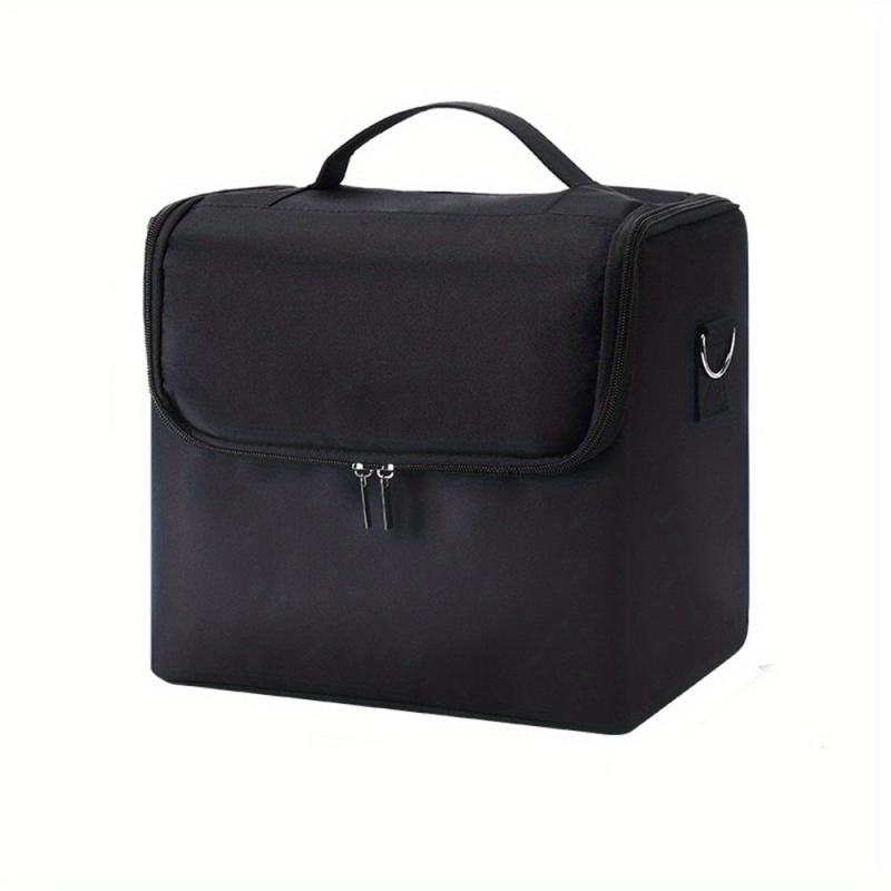 Large 4 Tray Makeup Train Case Organizer