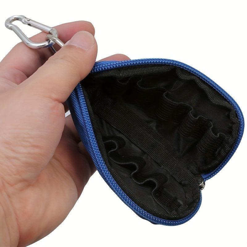 10-Bottle Essential Oil Carrying Case - Portable Keychain Pouch Kit