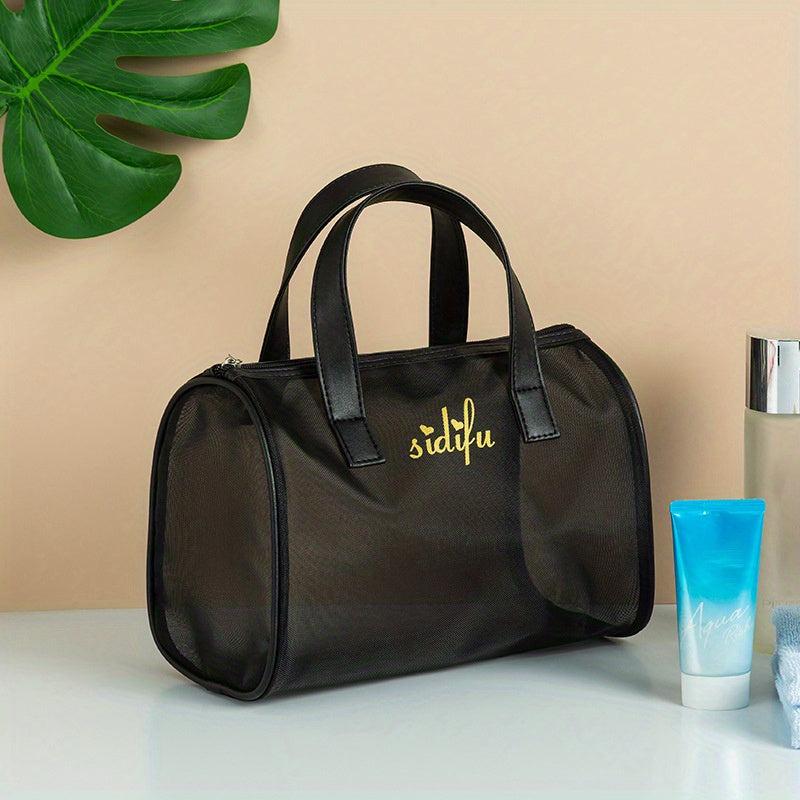 Mesh Makeup Bag Travel Bag Large Capacity Toiletry Bag For Cosmetics