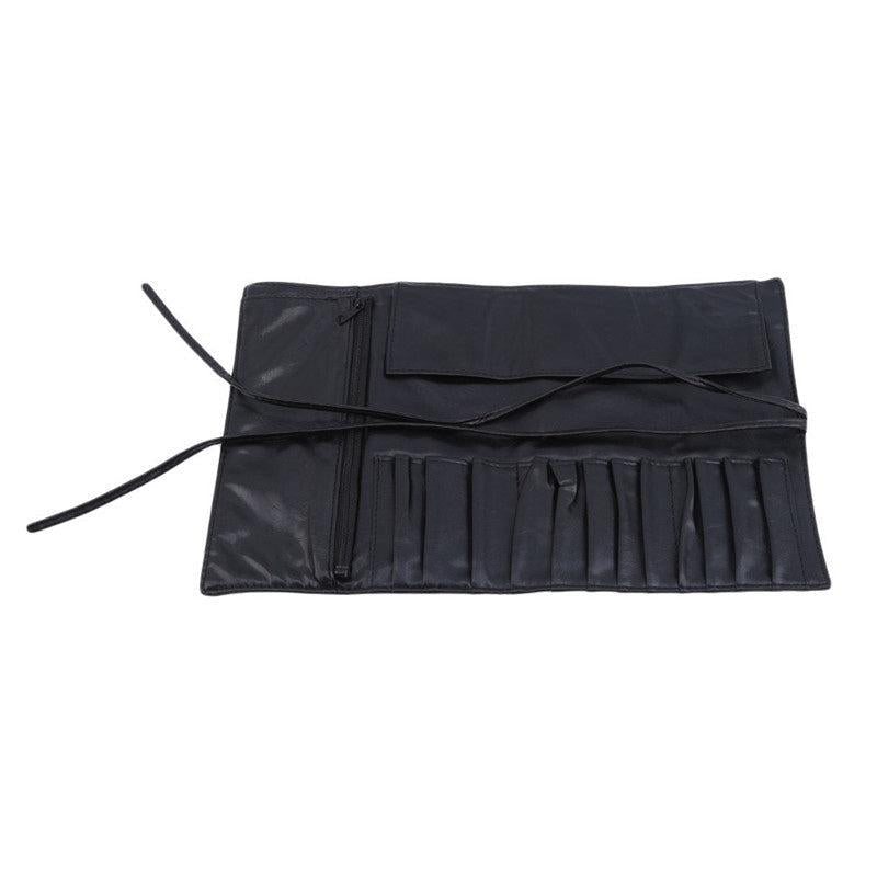 Makeup Brush Holder Organizer Rolling Case Pouch For Travel