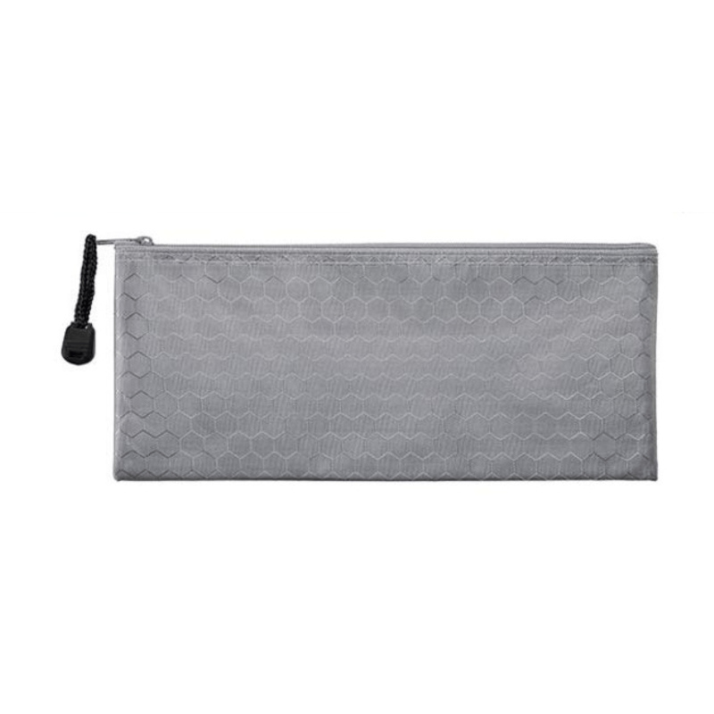 Waterproof Zipper Pouch for Cosmetics Makeup Bills Office Supplies