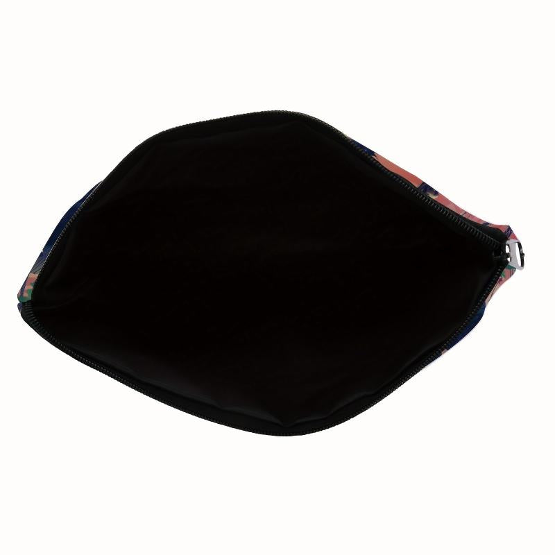 Colorful Mushroom Print Makeup Bag Organizer Travel Toiletry Pouch