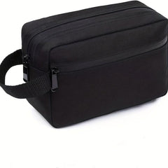 Waterproof Travel Toiletry Bag Divider Handle Shaving Brush Tools