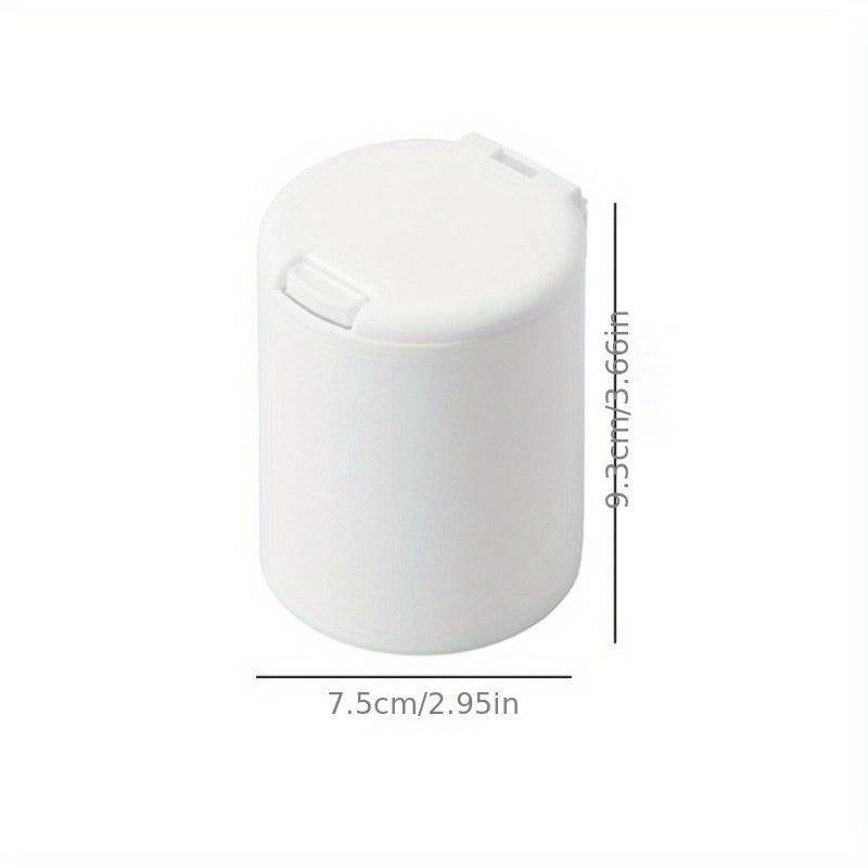 Cosmetic Swab Storage Box With Lid