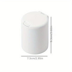 Cosmetic Swab Storage Box With Lid