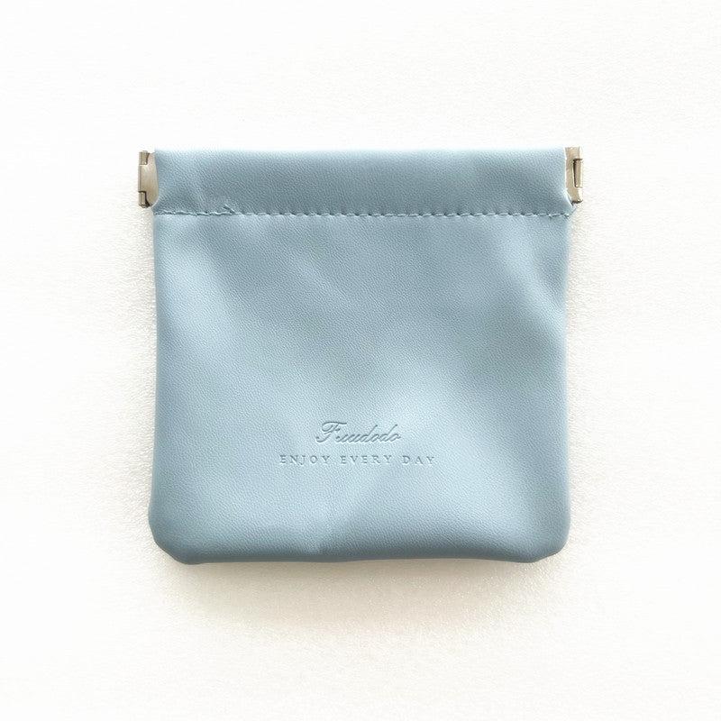 Portable Lambskin Cosmetic Bag Waterproof Make Up Bag for Women Mini Storage Bag