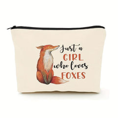 Fox Cosmetic Bag Gift For Women Fox For Fox Fox Makeup Bag Gift