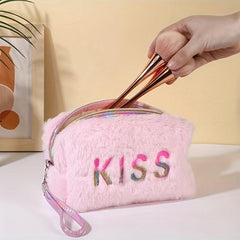 Preppy Makeup Bag Portable Travel Cosmetic Pouch
