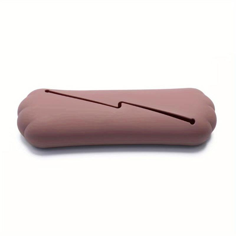 Travel Makeup Brush Holder Portable Silicone Case Bag
