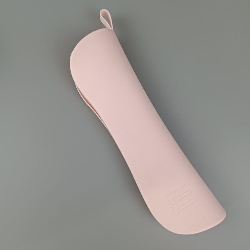 Travel Silicone Makeup Brush Holder Portable Cosmetic Organizer