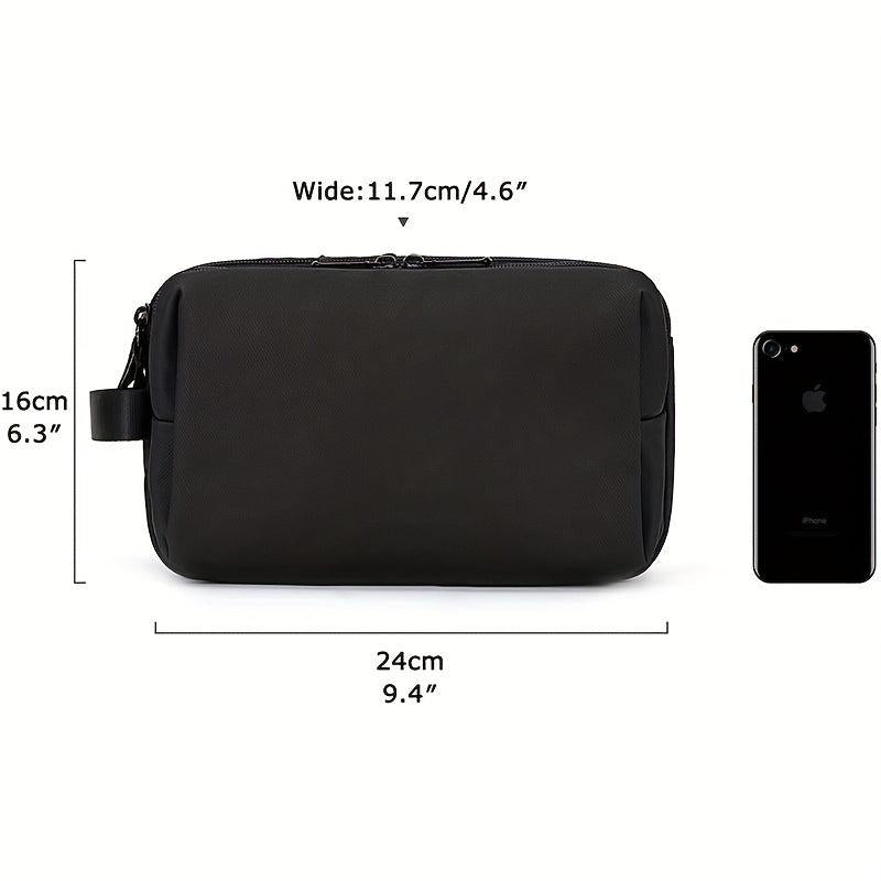 Men's Travel Toiletry Bag Water Resistant Shaving Organizer