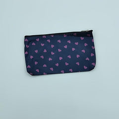 Heart Pattern Makeup Bag & Style Portable Travel Cosmetic Bag