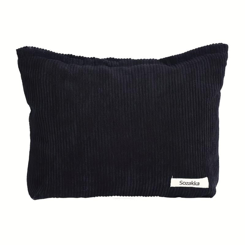 Canvas Makeup Bag Large Capacity Travel Toiletry Organizer